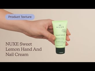 NUXE Sweet Lemon Hand And Nail Cream Texture | Care to Beauty