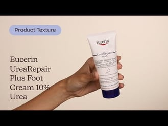 Eucerin UreaRepair Plus Foot Cream 10% Urea Texture | Care to Beauty