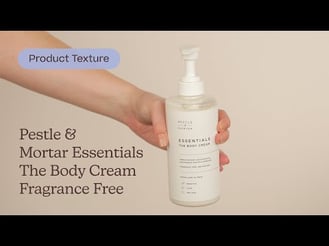 Pestle &amp; Mortar Essentials The Body Cream Fragrance Free Texture | Care to Beauty