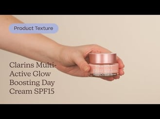 Clarins Multi-Active Glow Boosting Day Cream SPF15 Texture | Care to Beauty