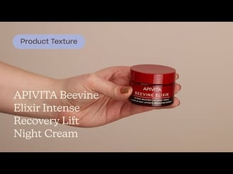 APIVITA Beevine Elixir Intense Recovery Lift Night Cream Texture | Care to Beauty