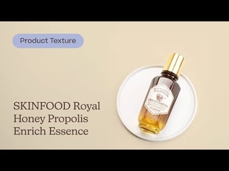 SKINFOOD Royal Honey Propolis Enrich Essence Texture | Care to Beauty