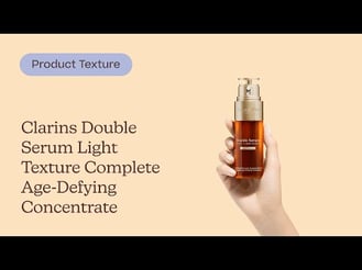 Clarins Double Serum Light Texture Complete Age-Defying Concentrate Texture | Care to Beauty