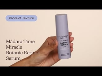 Mádara Time Miracle Botanic Retinol Serum Texture | Care to Beauty