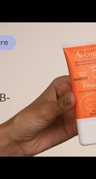 Avène Sun Very High Protection B-Protect Enhanceur SPF50+ Texture | Care to Beauty