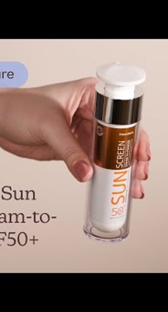 Frezyderm Sun Screen Cream-to-Powder SPF50+ Texture | Care to Beauty