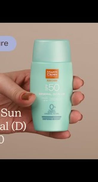 Martiderm Sun Care Mineral (D) Fluid SPF50 Texture | Care to Beauty