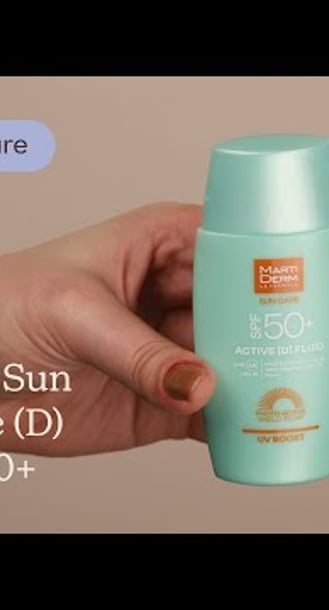 Martiderm Sun Care Active (D) Fluid SPF50+ Texture | Care to Beauty