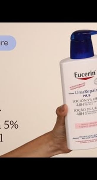 Eucerin UreaRepair Plus Lotion 5% Urea Texture | Care to Beauty