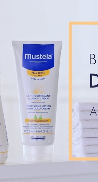 Bath Time Routine for Babies with Dry Skin | Mustela