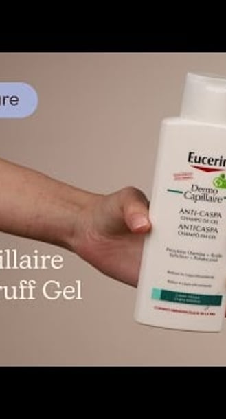 Eucerin DermoCapillaire Anti-Dandruff Gel Shampoo Texture | Care to Beauty