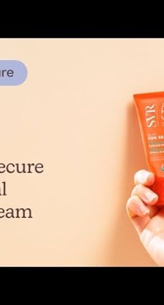 SVR Sun Secure Blur Optical Mousse Cream Texture | Care to Beauty