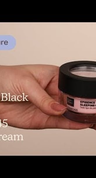 Martiderm Black Diamond Epigence 145 Sleeping Cream Texture | Care to Beauty