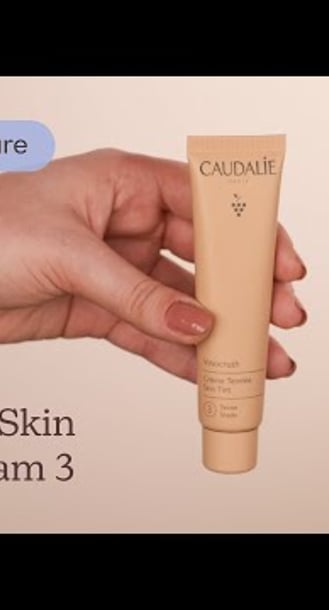 Caudalie Vinocrush Skin Tinted Cream 3 Texture | Care to Beauty