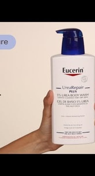 Eucerin UreaRepair Plus Body Wash 5% Urea Texture | Care to Beauty