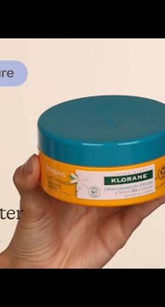 Klorane Polysianes Sublime After Sun Cream Texture | Care to Beauty