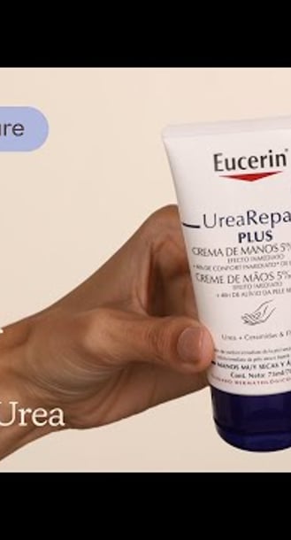 Eucerin UreaRepair Plus Hand Cream 5% Urea Texture | Care to Beauty