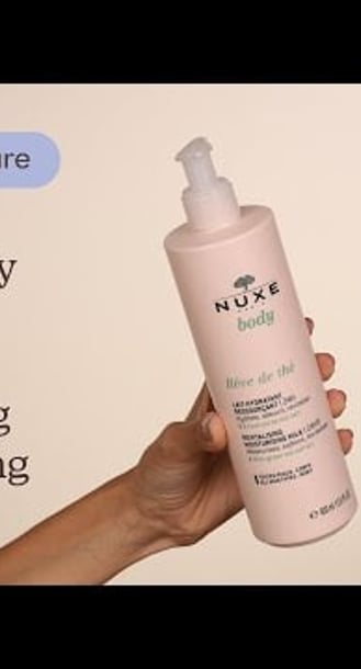 NUXE Body Rêve de Thé 24h Revitalising Moisturising Milk Texture | Care to Beauty