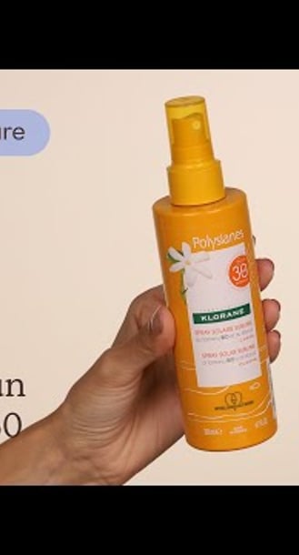 Klorane Polysianes Sublime Sun Spray SPF30 Texture | Care to Beauty