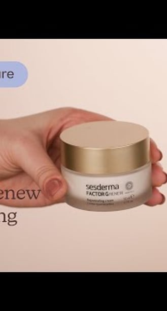 Sesderma Factor G Renew Rejuvenating Cream Texture | Care to Beauty