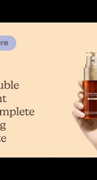 Clarins Double Serum Light Texture Complete Age-Defying Concentrate Texture | Care to Beauty