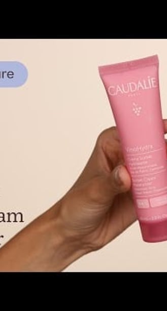 Caudalie VinoHydra Sorbet Cream Moisturizer Texture | Care to Beauty