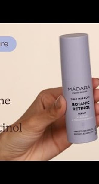 Mádara Time Miracle Botanic Retinol Serum Texture | Care to Beauty