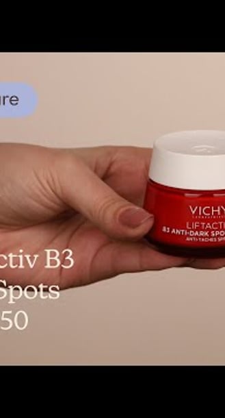 Vichy Liftactiv B3 Anti-Dark Spots Cream SPF50 Texture | Care to Beauty