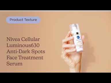 Nivea Cellular Luminous630 Anti-Dark Spots Face Treatment Serum Texture | Care to Beauty