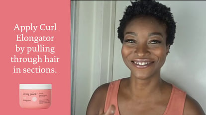 Living Proof Curl Collection: How to use Curl Elongator