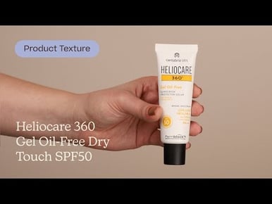 Heliocare 360 Gel Oil-Free Dry Touch SPF50 Texture | Care to Beauty