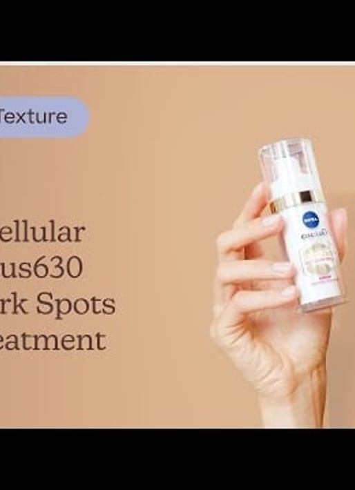 Nivea Cellular Luminous630 Anti-Dark Spots Face Treatment Serum Texture | Care to Beauty