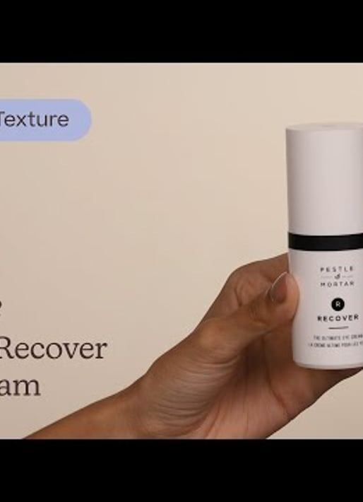 Pestle & Mortar Recover Eye Cream Texture | Care to Beauty