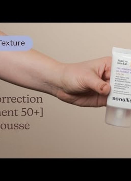 Sensilis Photocorrection [D-Pigment 50+] Color Mousse SPF50+ Texture | Care to Beauty