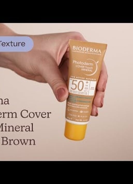 Bioderma Photoderm Cover Touch Mineral SPF50+ Brown Texture | Care to Beauty