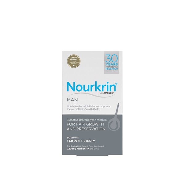 Nourkrin Man Hair Growth & Preservation Tablets x60