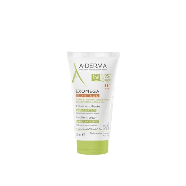 A-Derma Exomega Control Emollient Cream 50ml (1.69floz)