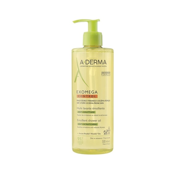 A-Derma Exomega Control Emollient Shower Oil