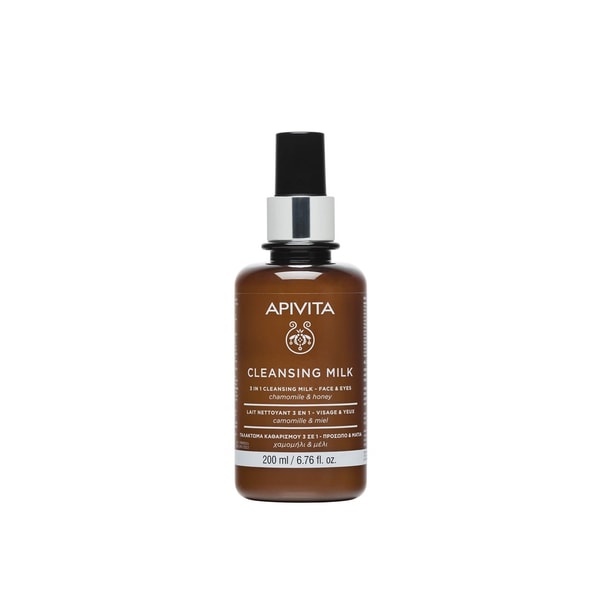 APIVITA 3-In-1 Cleansing Milk Face & Eyes 200ml (6.76floz)
