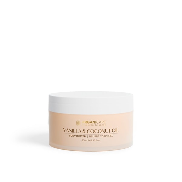 Arganicare Vanilla & Coconut Oil Body Butter 250ml (8.45floz)