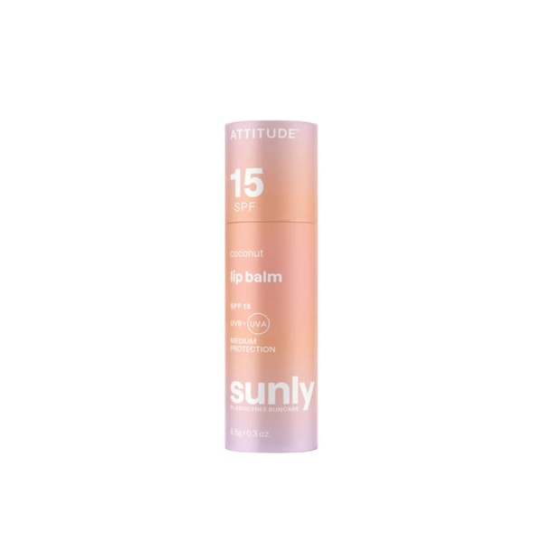 ATTITUDE Sunly Lip Balm SPF15 Coconut 8.5g (0.3oz)