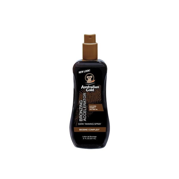 Australian Gold Dark Tanning Accelerator Spray Gel with Bronzers 237ml (8.01floz)
