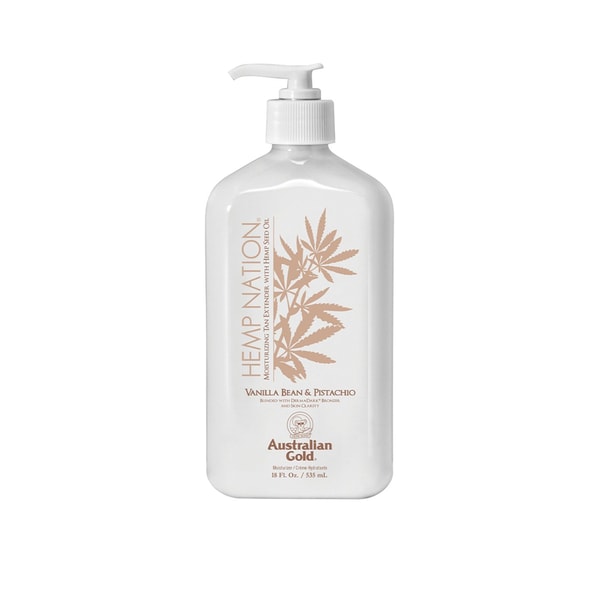 Australian Gold Hemp Nation Vanilla Bean & Pistachio Moisturizing Tan Extender 535ml (18floz)