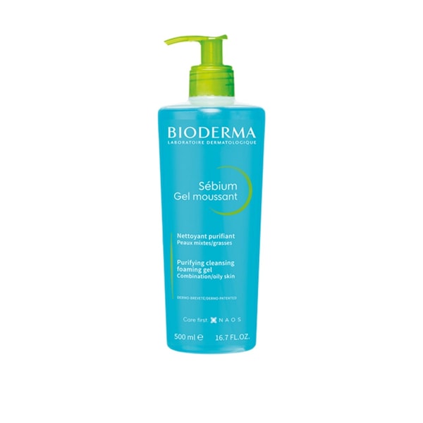 Bioderma Sébium Gel Moussant Purifying Cleansing Foaming Gel 500ml (16.91floz)