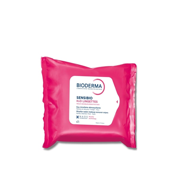 Bioderma Sensibio H2O Toallitas Desmaquillantes Agua Micelar x25