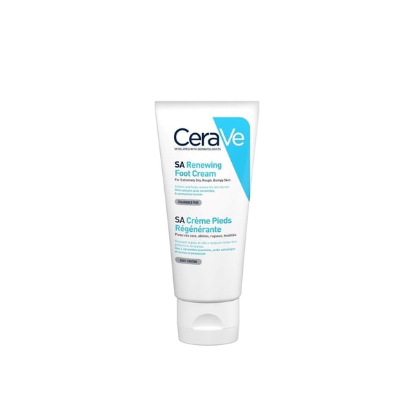 CeraVe Renewing SA Foot Cream Very Dry Cracked Skin 88ml (3floz)