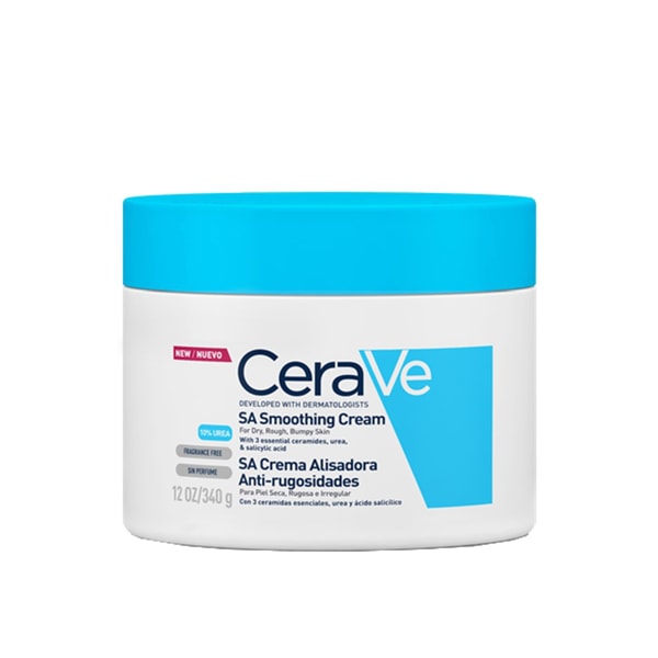 CeraVe SA Smoothing Cream for Dry, Rough, Bumpy Skin 10% Urea 340g (11.99oz)
