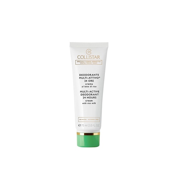 Collistar Body Multi-Active Deodorant 24h Cream with Rice Milk 75ml (2.54floz)
