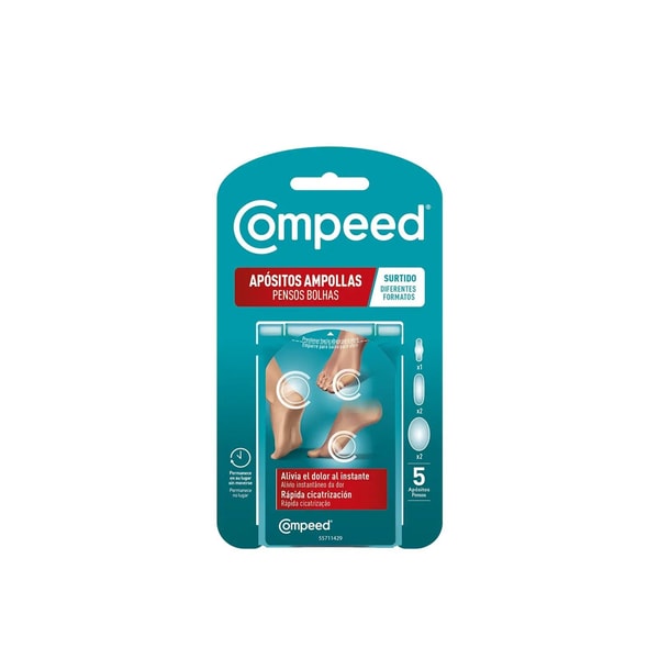 Compeed Ampoules Formes Différentes x5