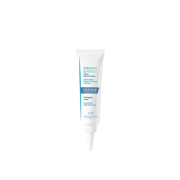 Ducray Keracnyl Glycolic+ Unclogging Cream 30ml (1.01floz)